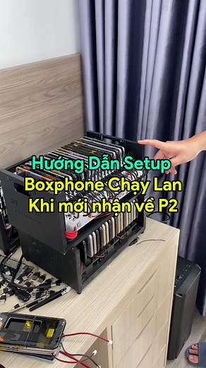Hướng dẫn setup boxphone chạy lan khi mới nhận về p2 #huynhvothanhlong #boxphone #boxphonefarm #boxlan #boxs8 #boxzalo
