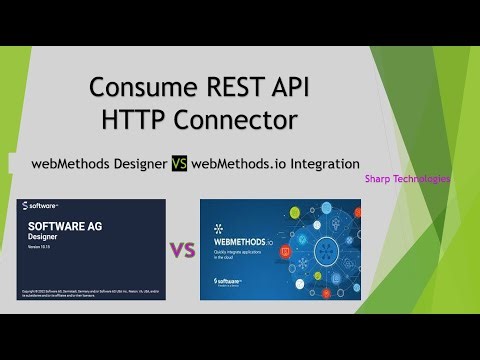 How to Consume #restapi on #webmethods.io Integration && webMethods On-premise #Designer