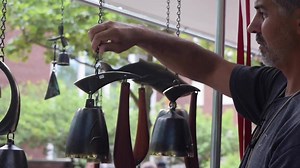 We're missing the sounds of bells at an art show! What was the first bell that caught your attention when you saw our booth? | Old Town Wind Bells