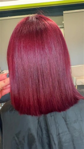 Blonde vs. Red Hair Color Transformation