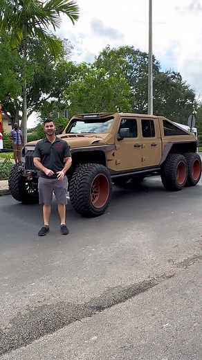 Apocalypse 6 by 6 Custom Brown Truck Showcase