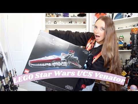 Building the LEGO Star Wars UCS Venator-Class Republic Attack Cruiser Set! (75367)