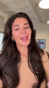 Kylie wearing shade 4.5c of our brand new Power Plush Longwear Concealer launching September 27th 🫶🏻 KylieCosmetics.com | Kylie Cosmetics