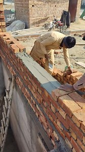 1.8M views · 10K reactions | Walls #bricks #Technique #designing #work in progress #trending #ideas #preparation #civilengineering | Master Construction Company | Facebook