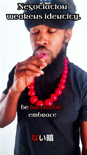 #spiritualtalks negotiation weaken identity 🫆