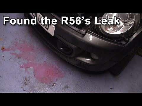 R56 Mini Cooper S Water Leak Located