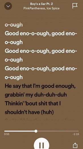 And I can’t sleep enough without you😴And I can’t eat enough without you🍽️If you don’t speak does that mean we’re through?😤Dont like the sneaky____that you do😗#fyp#yp#viral#spotify#lyrics#boysalair#boysalairpt2 #icespice#pinkpantheress @icespicee @pinkpantheress
