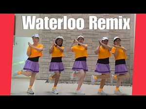 Waterloo Remix Line Dance (demo & count)