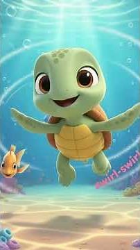 “Turtle Family Dance Song 🐢🎶 | Cute Kids Rhyme & Fun Cartoon Animation | TaleMoki”