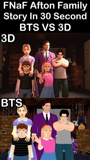 FNaF Movie Afton Family Explained In 30 Seconds (BEHIND THE SCENES) | FNaF 2 Movie MEME