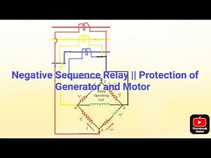 Negative Sequence Relay || Protection of Generator and Motor