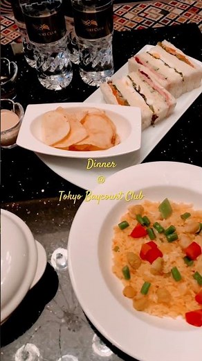 🍝🥗TOKYO BAYCOURT CLUB ｜インルームダイニング ｜東京ベーコート倶楽部 #dinneratthehotel | Resort Trust