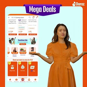 Sale is LIVE ! Enhance your lifestyle and get discounts up to 80% on your favorite categories and much more on the biggest sale of the year Daraz 11.11. | Daraz Online Shopping | Facebook