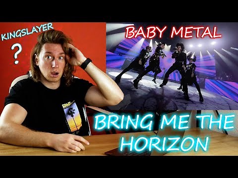 BRING ME THE HORIZON // KINGSLAYER ft. BABYMETAL | Singer Reaction!