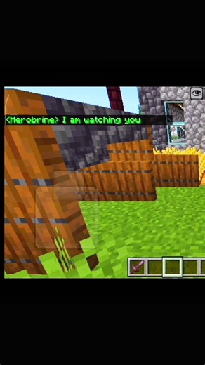 #Herobrine is calling me #shorts #minecraft Herobrine