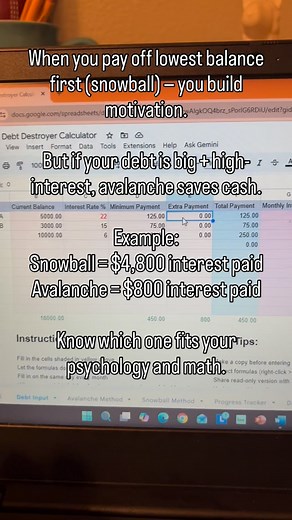 Comment ‘debt’ if you want my debt calculator. Get to know your payoff dates and how much interest you’ll save #debtfreelife #debtfreedom #debtfreeukcommunity #debtfreecommunityuk #personalfinancejourney | OEB Money | Facebook