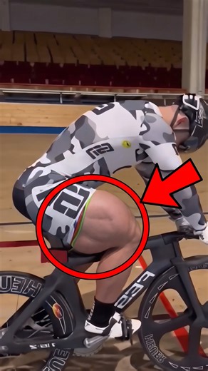 How do cyclists get such huge thighs?