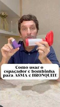 How to use a spacer in asthma treatment? #asthma #bronchitis #allergy #inhaler #COPD #aerolin