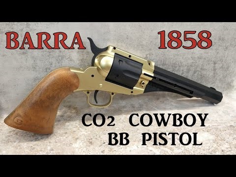 Shooting The Awesome BARRA 1858 Revolver - Best Christmas Present Ever!