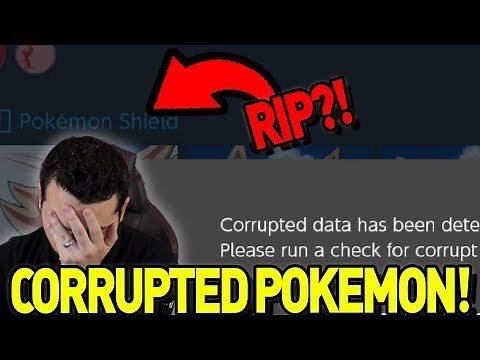 MY POKEMON SHIELD GAME CORRUPTED... (Emotional)