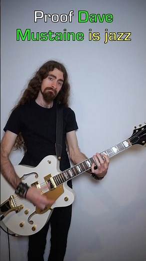 SWEATING BULLETS guitar solo, but it's JAZZ #megadeth