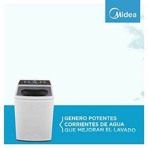 Eleva la eficiencia en cada lavado con nuestra Lavadora Carga Superior Vortex Wash 23Kg Agitador 5 perillas. ✅Display Central LED ✅Multi-dispensador 3 en 1 ✅Función Turbo bit.ly/3YyIV1I | Midea
