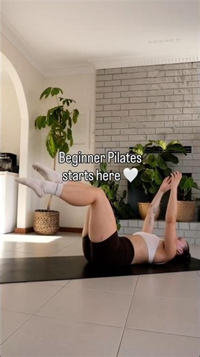 3 Foundational Pilates Movements To Practise As A Beginner💫 #beginnerpilates