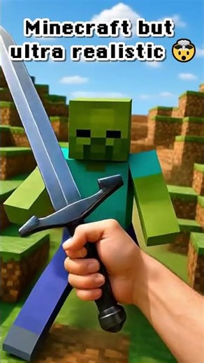 Minecraft Like You’ve Never Seen Before (Realistic 4K) #minecraft