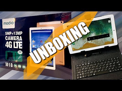 UNBOXING MODIO TAB - M18