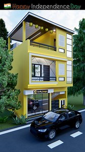 32K views · 204 reactions | Beautiful House Design in India with Shop  #kwalitydesigns #elevation #design #reels #indian Kwality Designs | Kwality Designs | Facebook