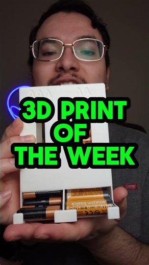 3D Print of the Week: Easy Battery Holder for AA & AAA