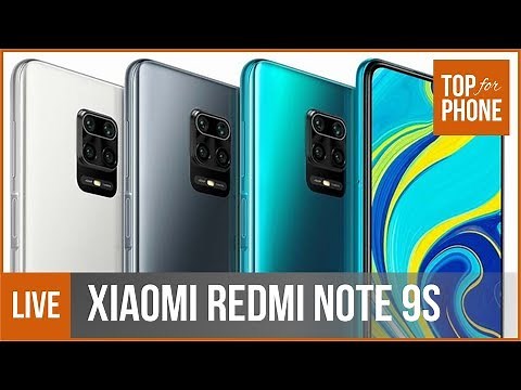 REPLAY - Lancement du XIAOMI REDMI NOTE 9S : mon avis