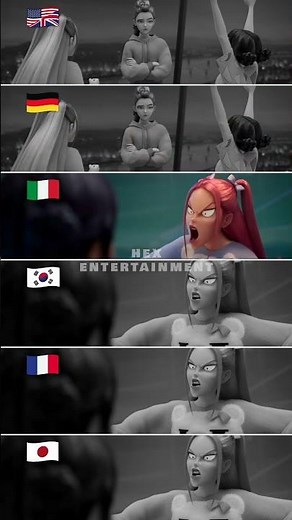 “YEAH!!!” in Multilanguage #kpopdemonhunters