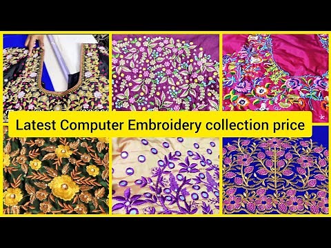 Computer Embroidery Designs with price|Latest Computer Embroidery designs|Work Blouses