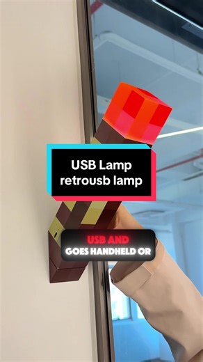 Portable USB Lamp vibes — retrousb lamp ready, how would you use it? #UsbLamp #RetrousbLamp #GadgetFinds #CozyVibes #CampingGear