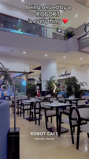 Experience Dining with Robots at Nairobi's Robot Cafe
