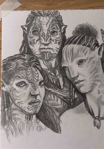 Exploring Avatar: A Multiverse Drawing Tribute