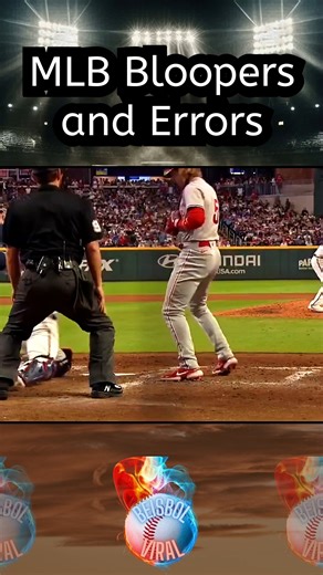 MLB Bloopers and Errors #baseballlife #mlb #baseball #beisbol | Beisbol Viral