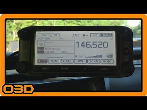Icom ID 5100 Installation into 2015 Jeep Wrangler - Ham Radio - UHF/VHF - Comms