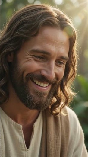 Jesus Christ smile and play