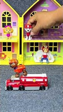 Satisfying Paw Patrol Toy House Setup ASMR #pawpatrol #asmr #satisfying #toys