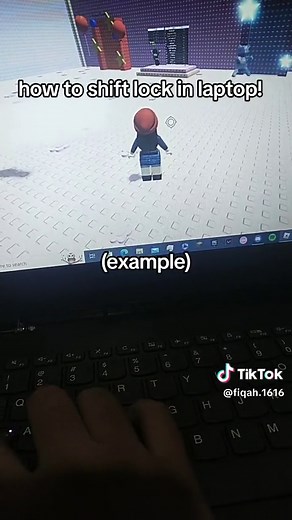 How to Enable Shift Lock in Roblox on Laptop