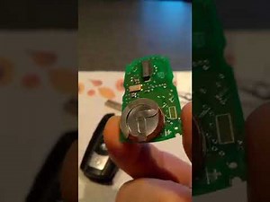 Remplacer la pile de la clé Bmw 120D E87