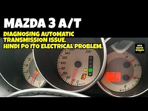 DIAGNOSING MAZDA 3 AUTOMATIC TRANSMISSION ISSUE. (SCAN AND DIAGNOSE, LIVE DATA STREAM READING)