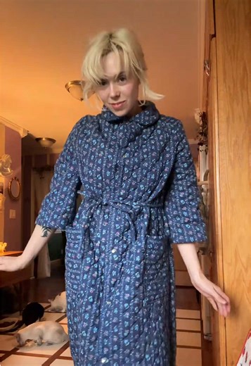 Vintage house coat dream