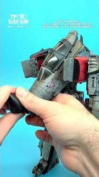 Zeta Toys The Flash (BB Movie Blitzwing) reissue (weathered) transformation