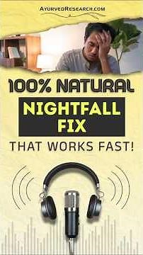 Nightfall PERMANENT Solution (100% Natural) 🌿