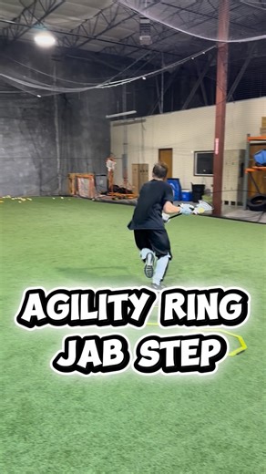 Tarin Storm | Coach & Mentor on Instagram: "𝐀𝐠𝐢𝐥𝐢𝐭𝐲 𝐑𝐢𝐧𝐠 𝐉𝐚𝐛 𝐒𝐭𝐞𝐩 Want to improve your dodges? I love using agility rings for this simple footwork drill. Points of emphasis: 👉 Head & shoulders follow jab foot along with stick to sell the move 👉 reset body language between each one for an explosive step each time 👉 maintain balance