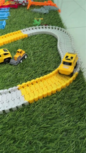 toy track setup ASMR