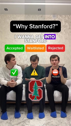 Amir Rakhimov | College Admissions on Instagram: "⛔️: I want to get into Stanford because I’m interested in entrepreneurship and tech startups. ⚠️: I want to study Computer Science and work with the Stanford AI Lab (SAIL) and Professor Fei-Fei Li to research how foundation models can be applied to real-world business and social problems. ✅: After building AI-powered web applications for small businesses in my community, I plan to expand this work at Stanford by developing scalable AI startup pro